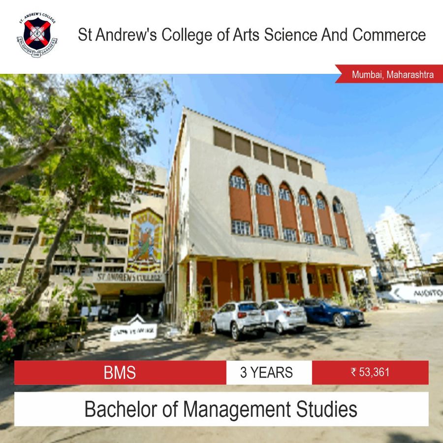 Bachelor of Management Studies (BMS) at St Andrew's College Of Arts Science And Commerce, Mumbai